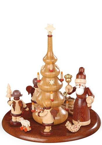 Motief Platform Kerstman en Engel